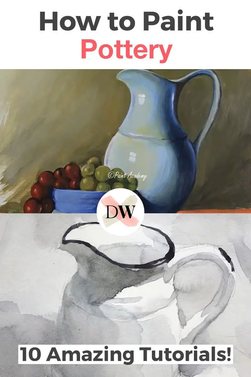 How To Paint Pottery: 10 Amazing and Easy Tutorials! Thumbnail
