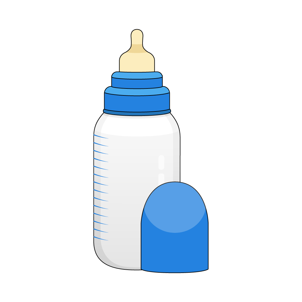 How to Draw A Baby Bottle Step by Step Thumbnail