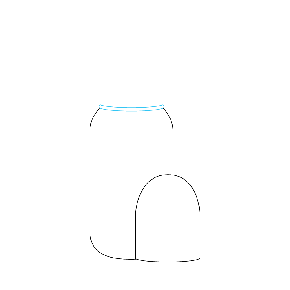 How to Draw A Baby Bottle Step by Step Step  3