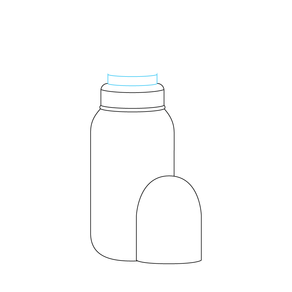 How to Draw A Baby Bottle Step by Step Step  6