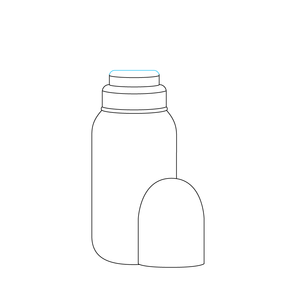 How to Draw A Baby Bottle Step by Step Step  7