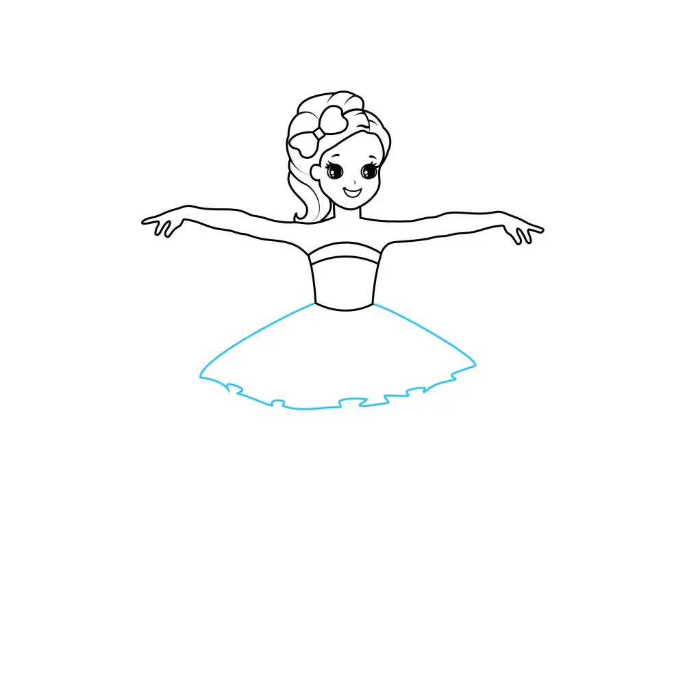 How To Draw A Ballerina Step By Step