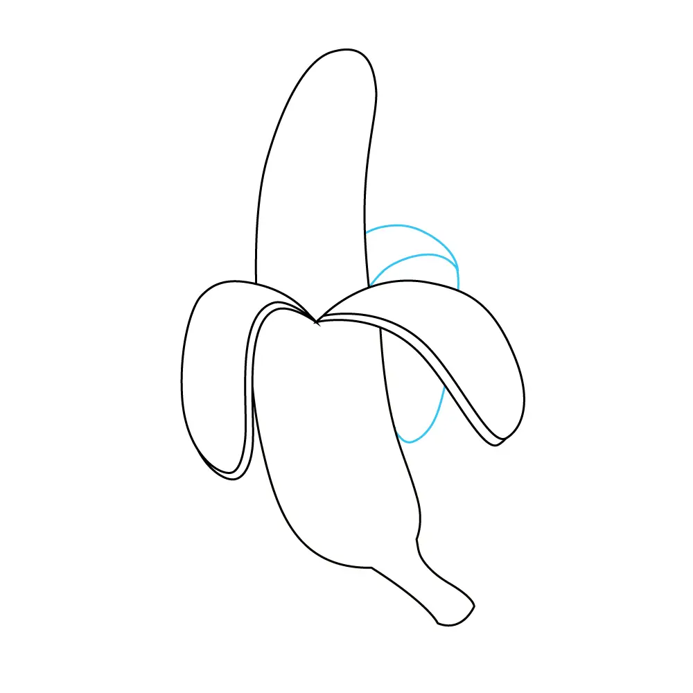 How to Draw A Banana Step by Step Step  7