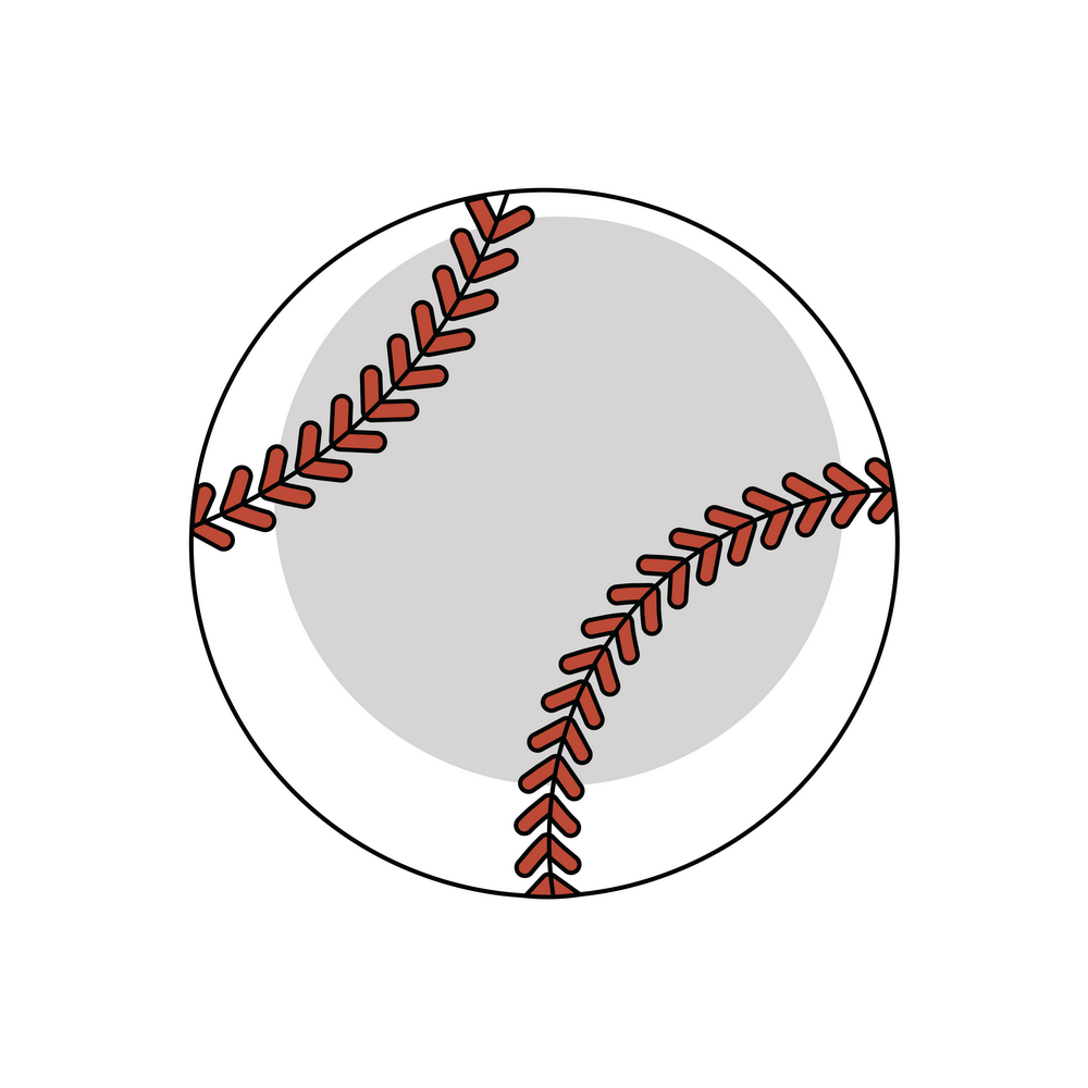 How to Draw A Baseball Step by Step Step  8