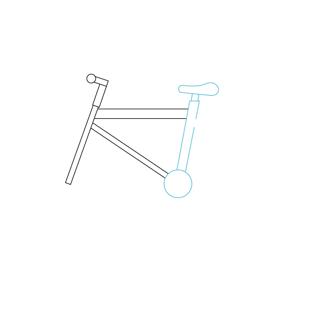 How to Draw A Bike Step by Step Step  3