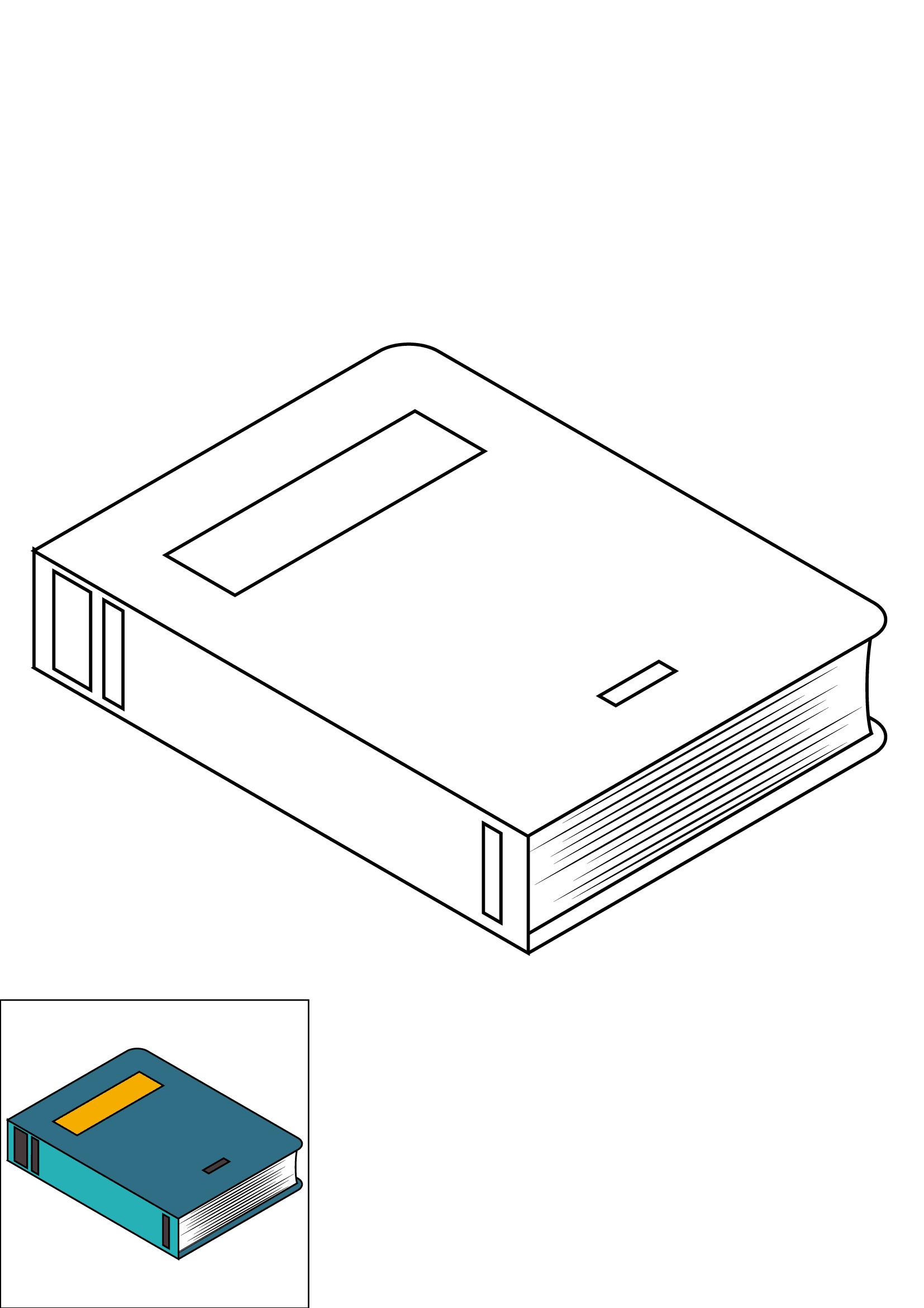 How to Draw A Book Step by Step Printable Color