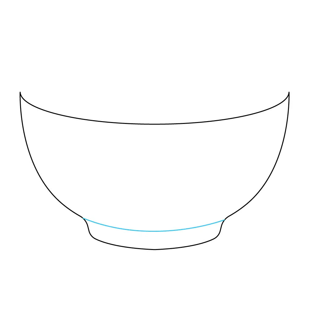 How to Draw A Bowl Fruit Step by Step Step  3