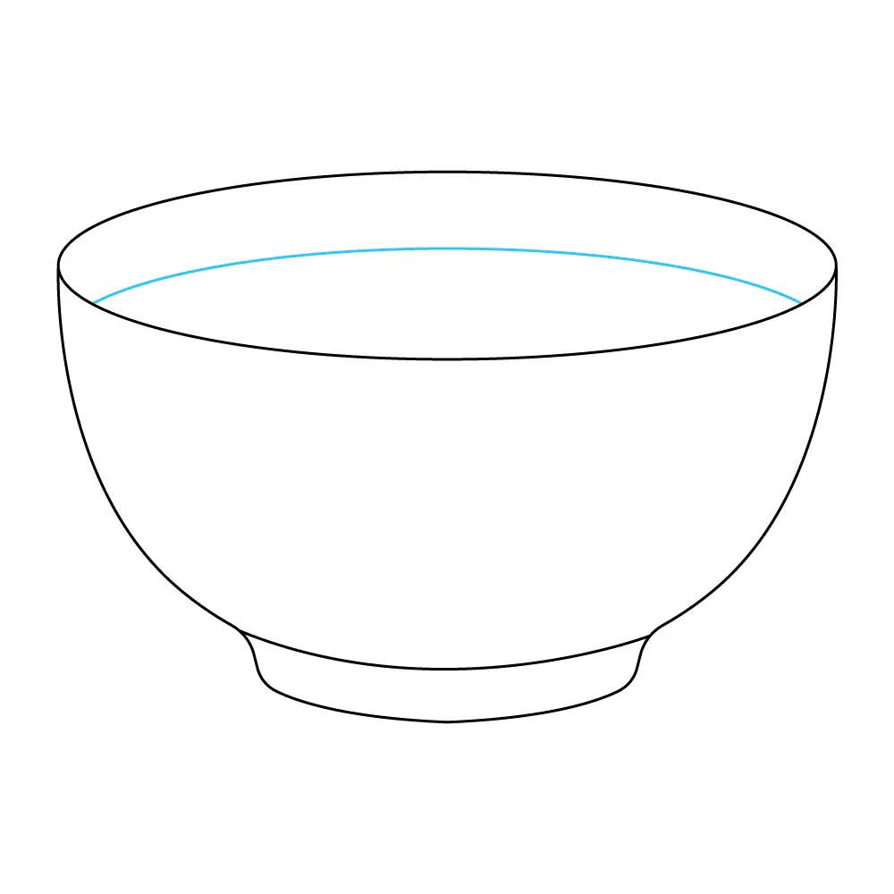 How to Draw A Bowl Fruit Step by Step Step  5