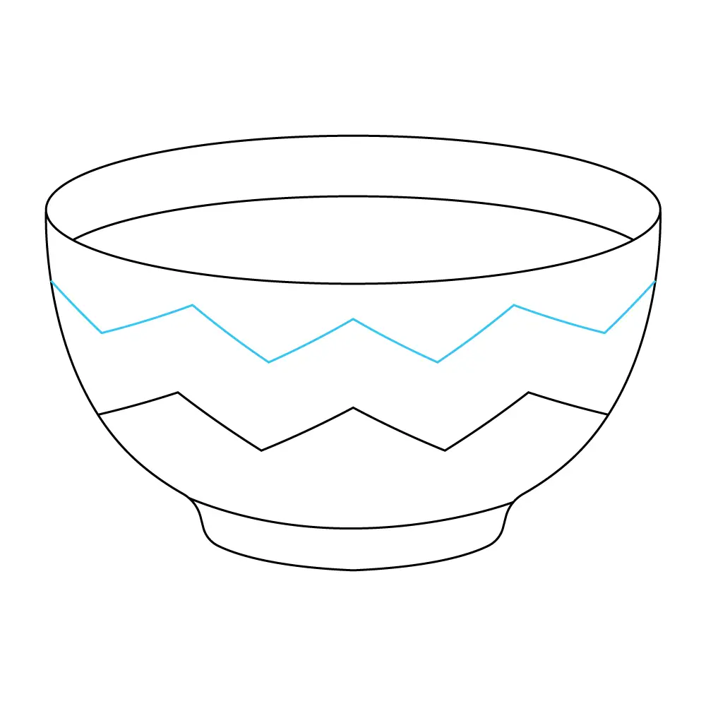 How to Draw A Bowl Fruit Step by Step