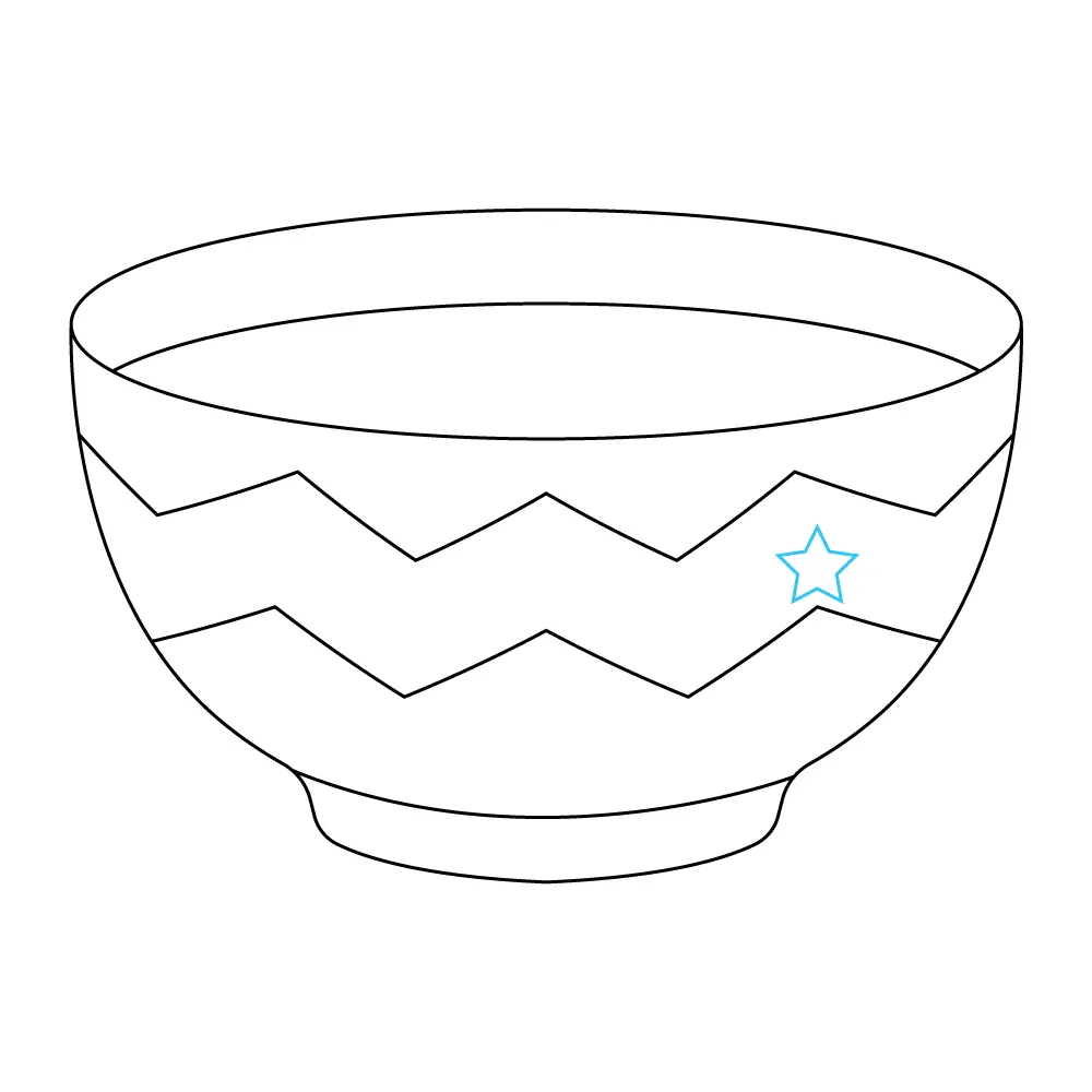 How to Draw A Bowl Fruit Step by Step Step  8