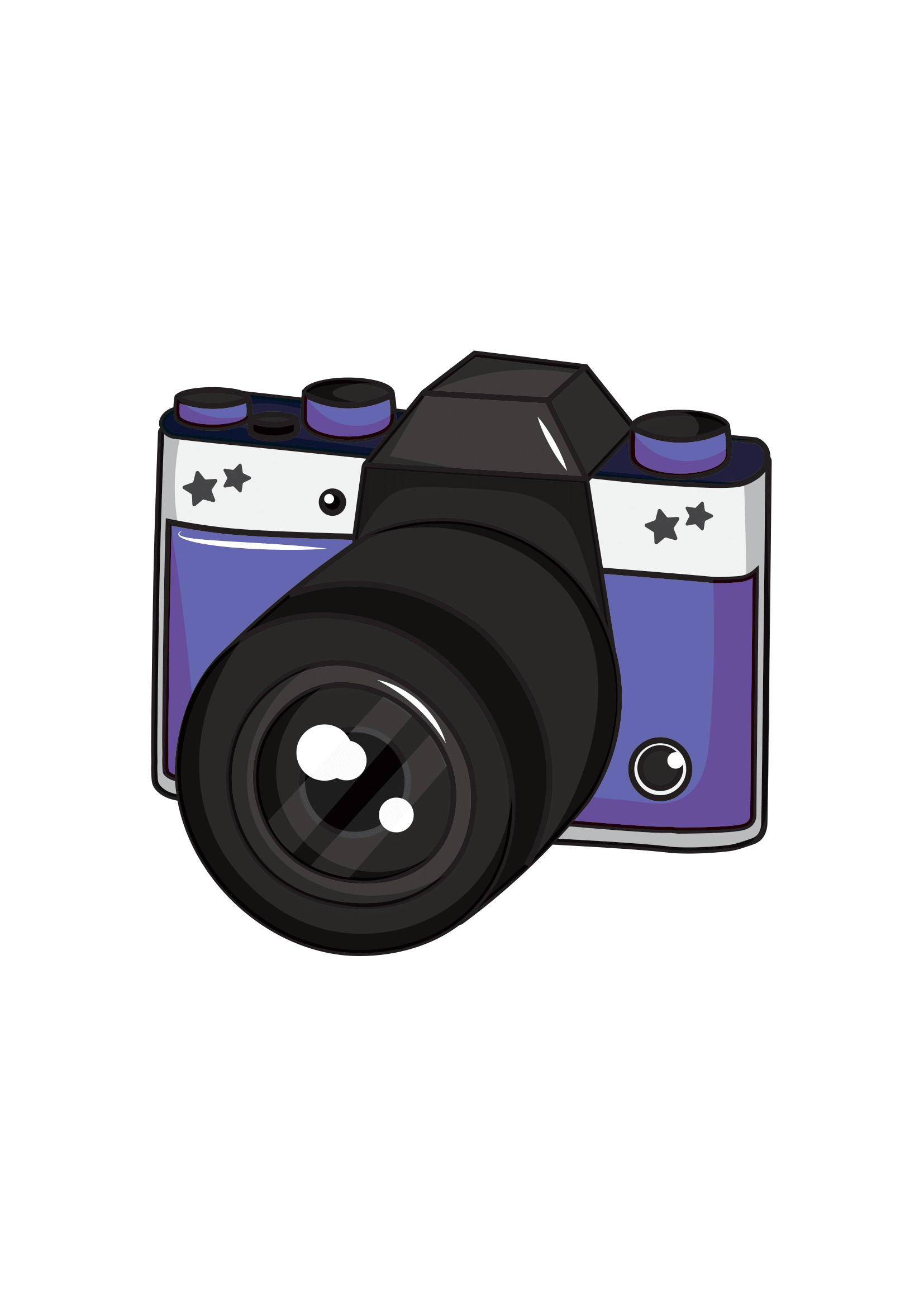 How to Draw A Camera Step by Step Printable