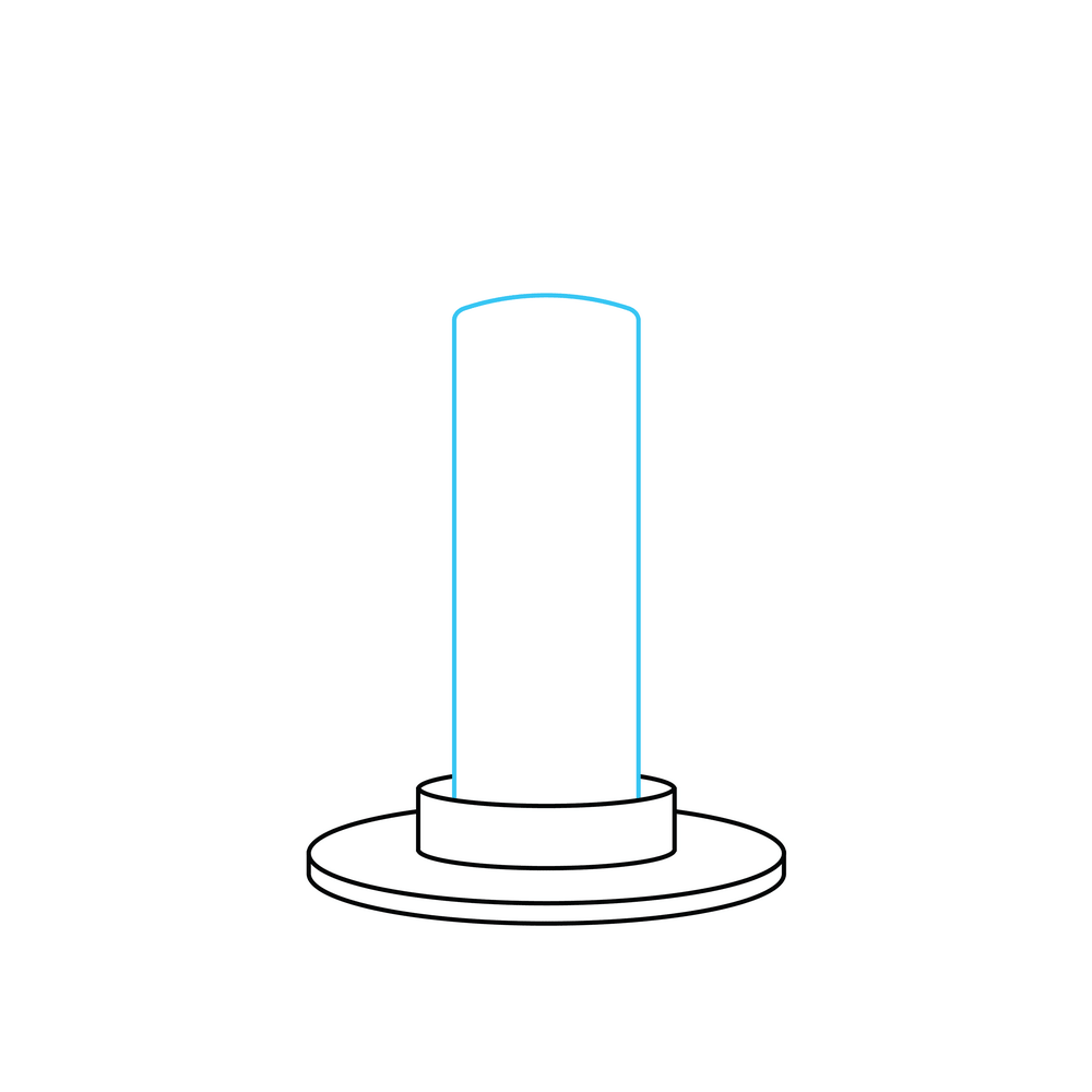 How to Draw A Candle Step by Step Step  4