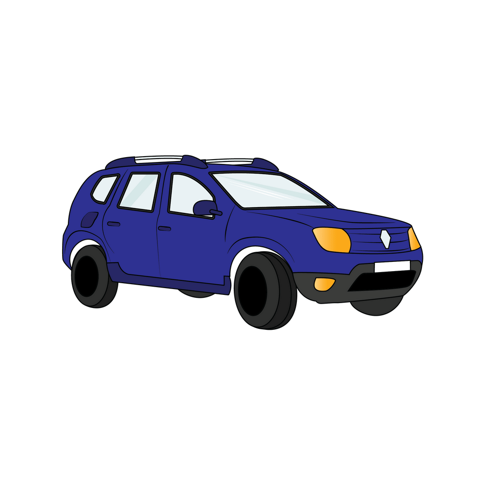 How to Draw A Car Step by Step Step  11