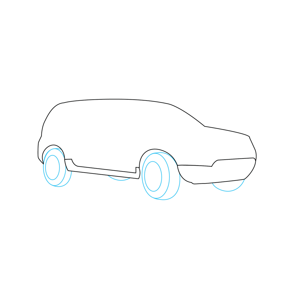 How to Draw A Car Step by Step Step  3