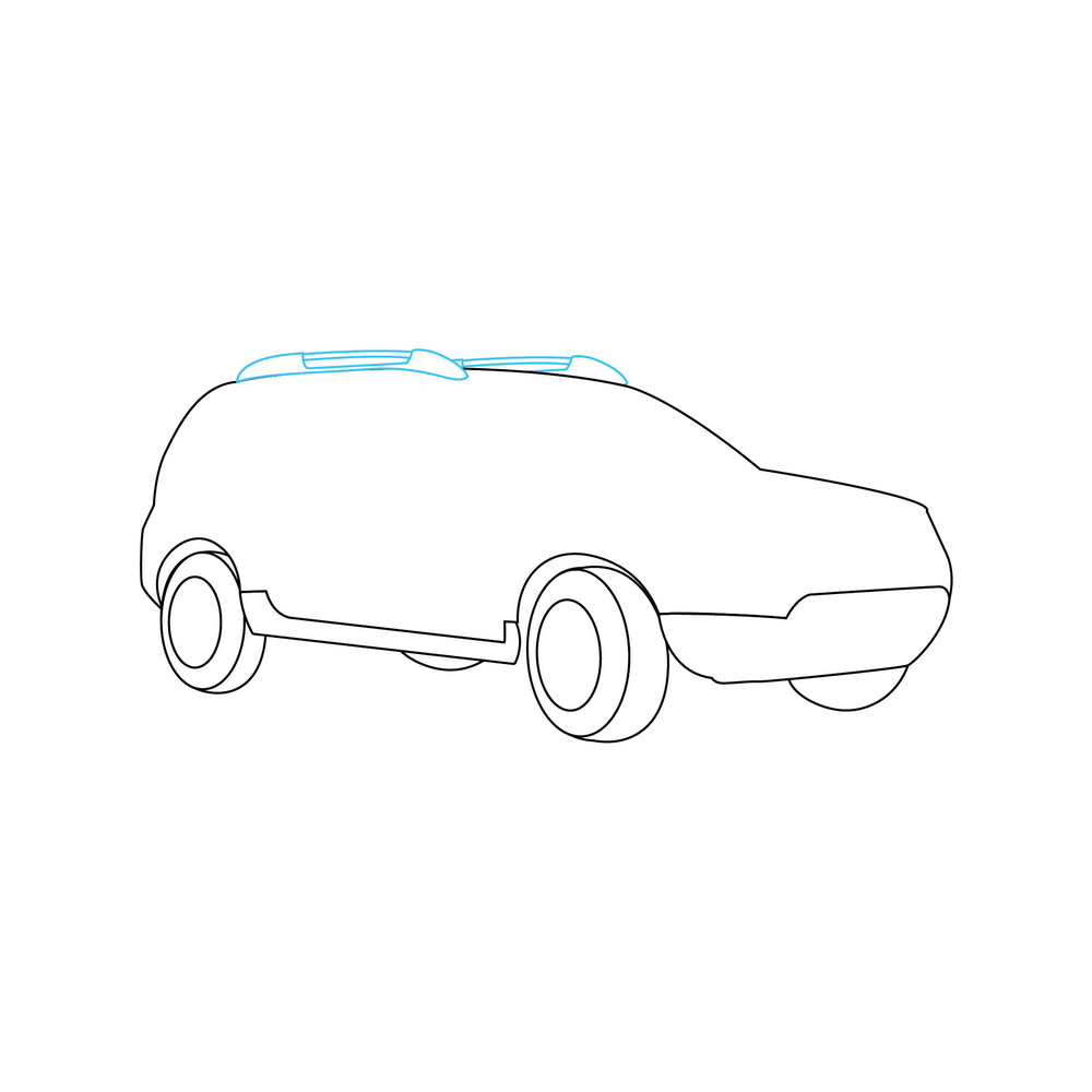 How to Draw A Car Step by Step Step  4