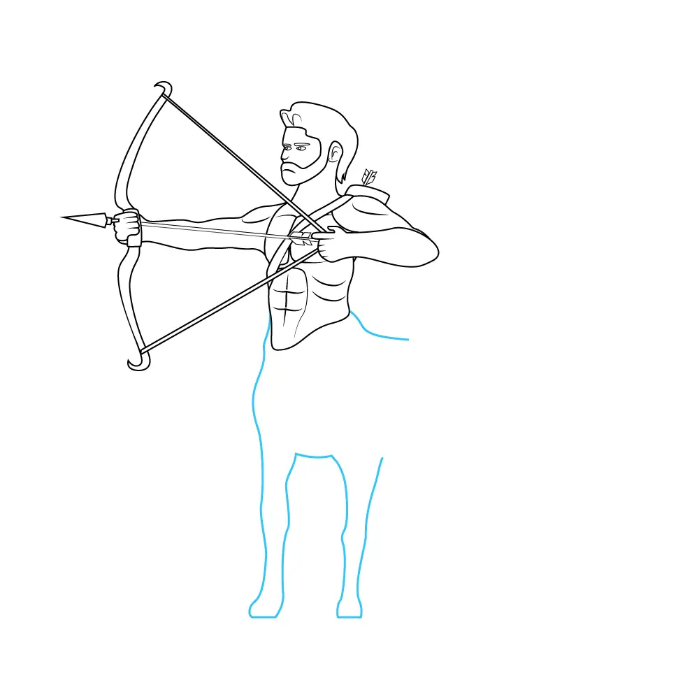 How to Draw A Centaur Step by Step Step  8