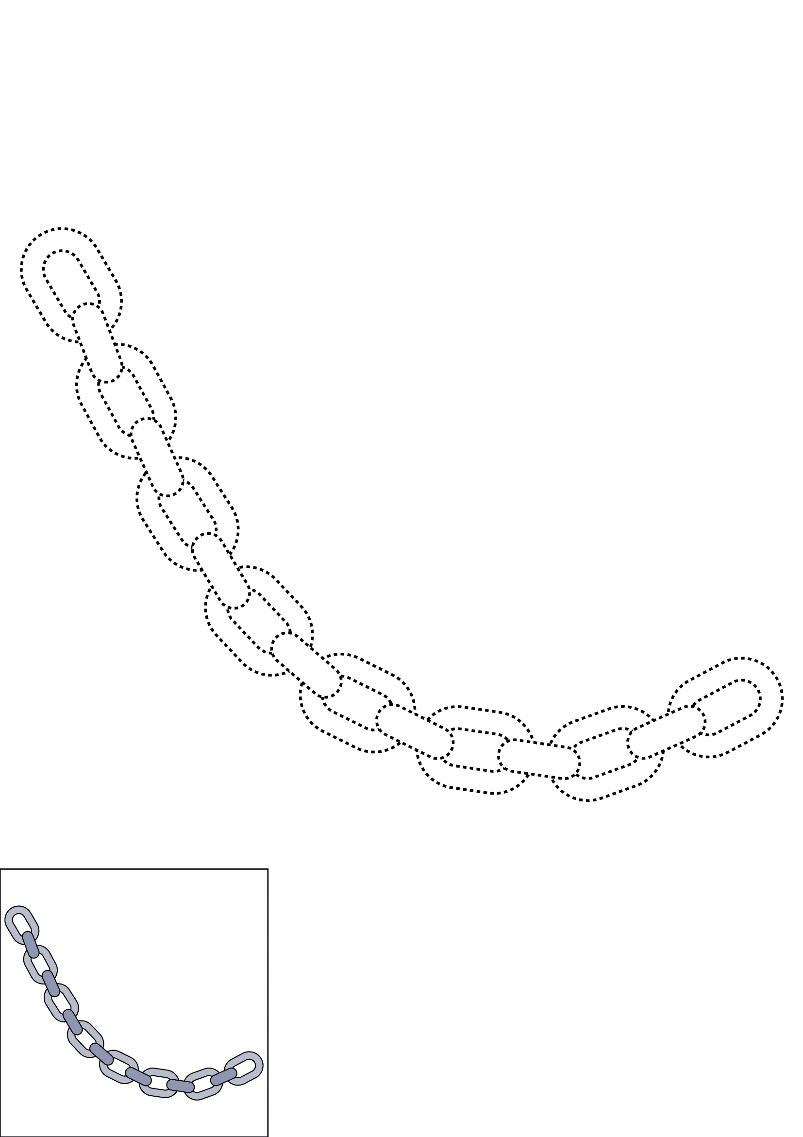 How to Draw A Chain Step by Step Printable Dotted