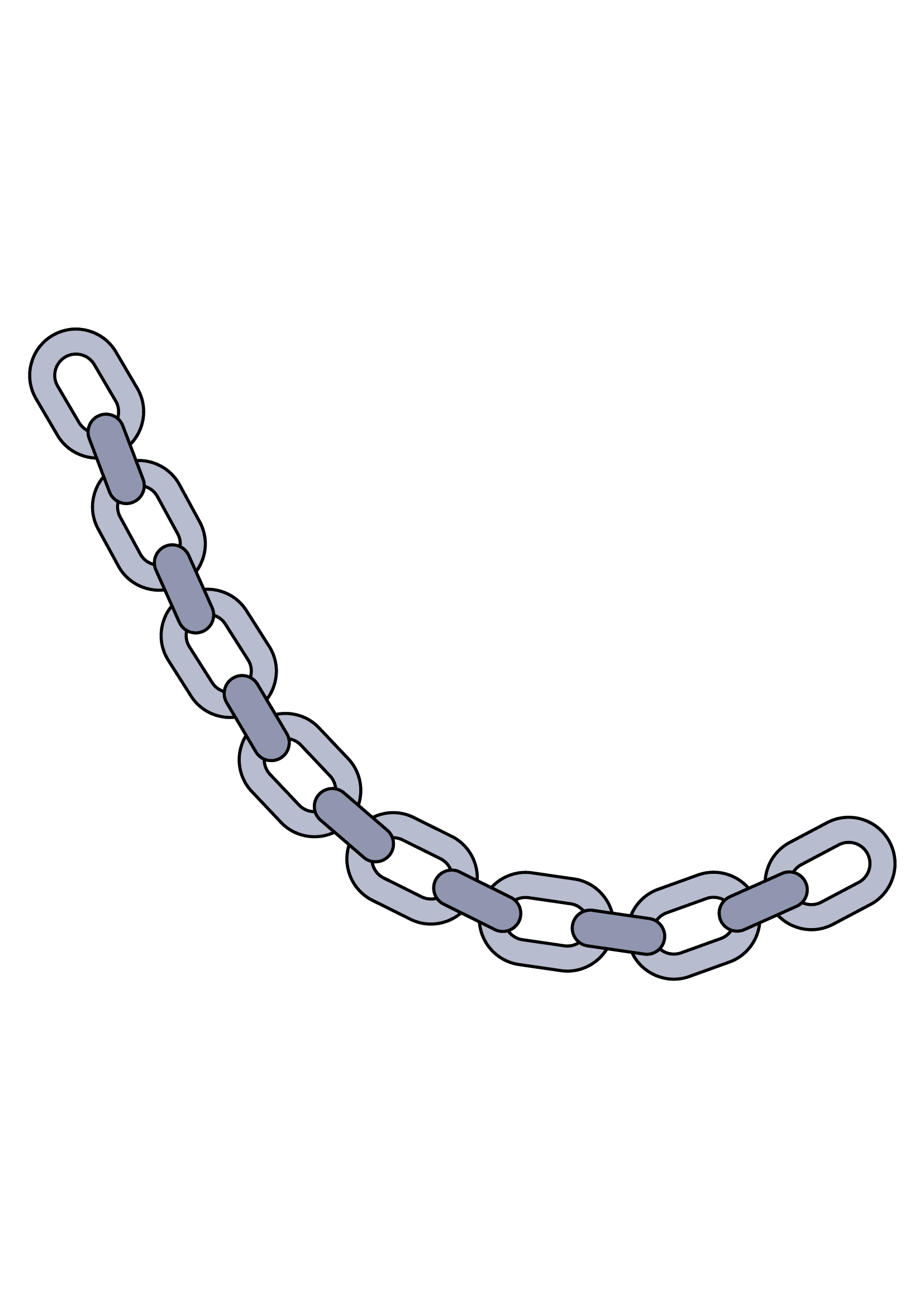 How to Draw A Chain Step by Step Printable