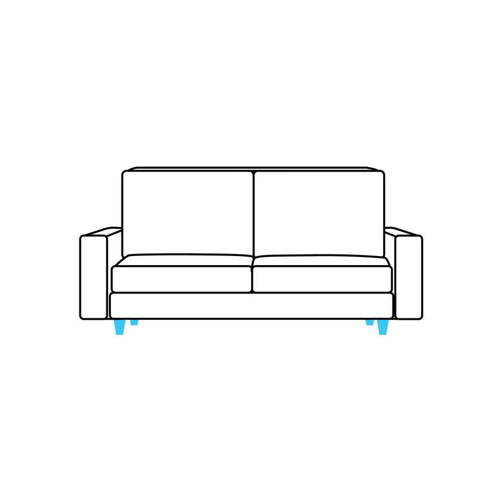 How to Draw A Couch Step by Step Step  6