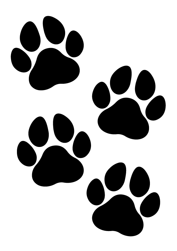 How to Draw A Dog Paw Step by Step Printable