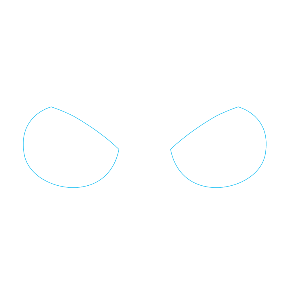 How to Draw A Dragon Eye Step by Step Step  1