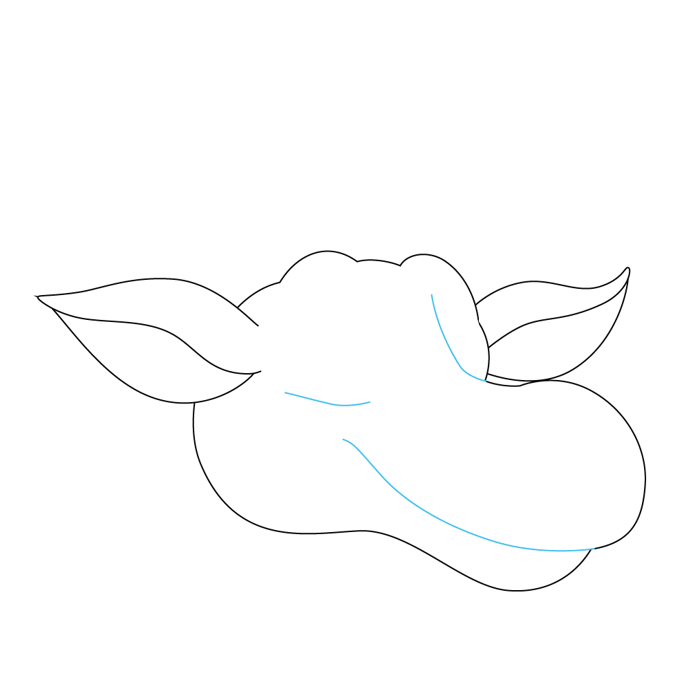 How to Draw A Dragon Head Step by Step Step  4
