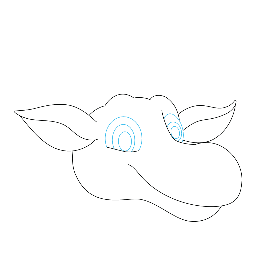 How to Draw A Dragon Head Step by Step Step  5