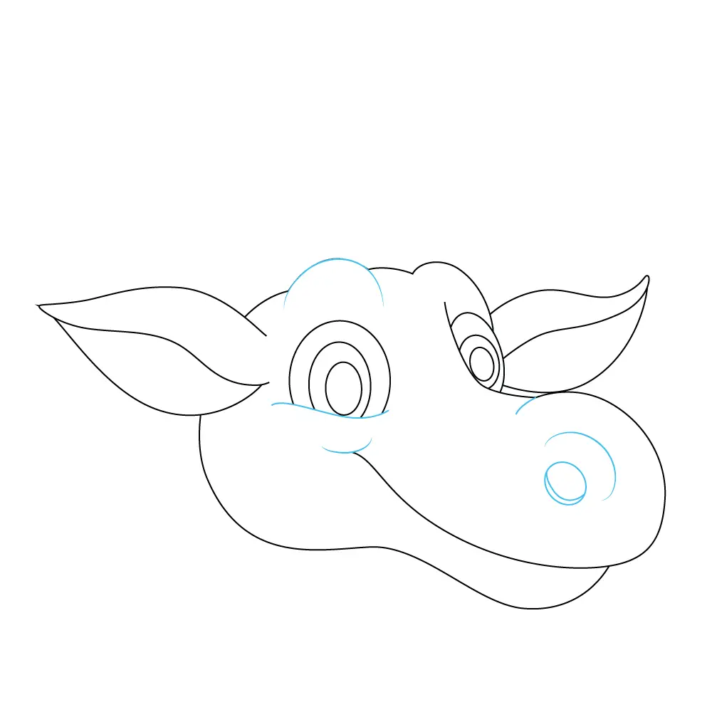 How to Draw A Dragon Head Step by Step Step  6