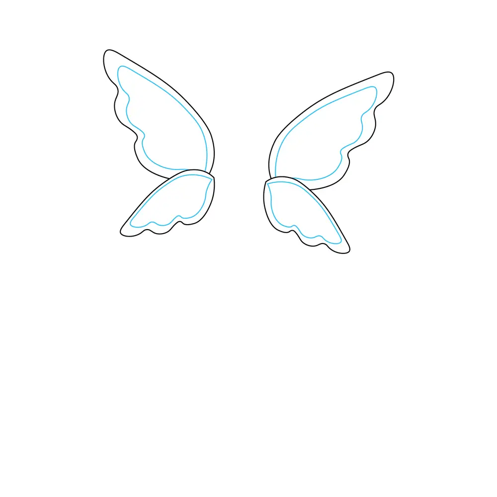 How to Draw A Fairy Step by Step Step  3