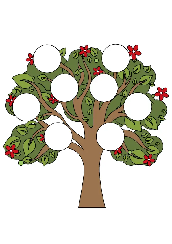 How to Draw A Family Tree Step by Step Printable