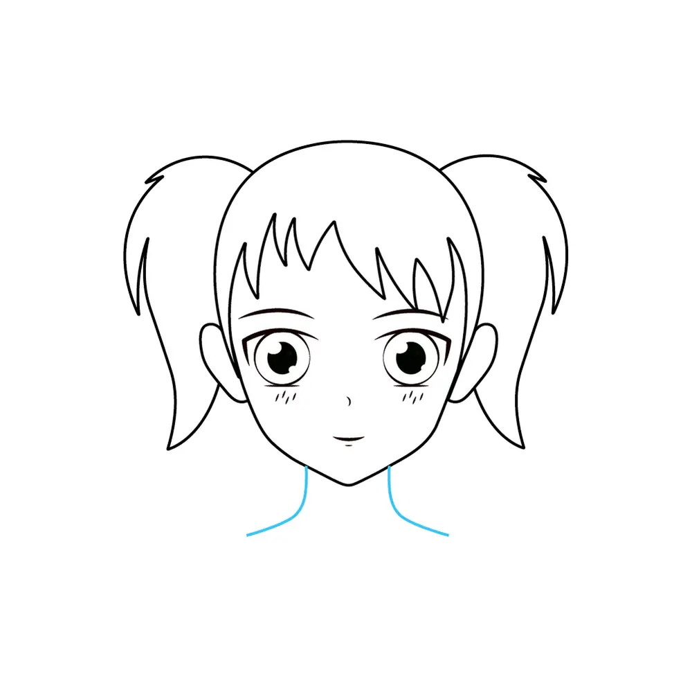 How to Draw A Female Face Step by Step Step  8