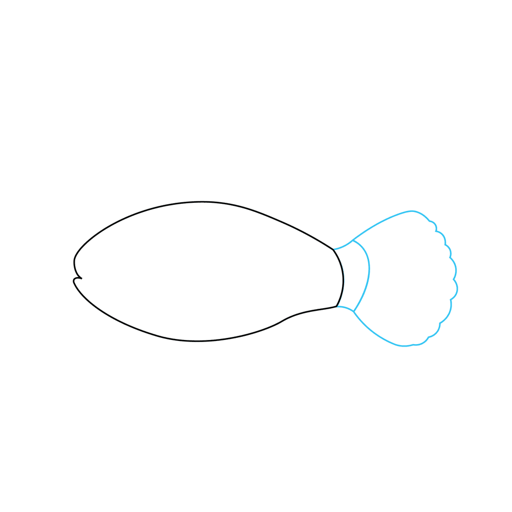 How to Draw A Fish Step by Step Step  2