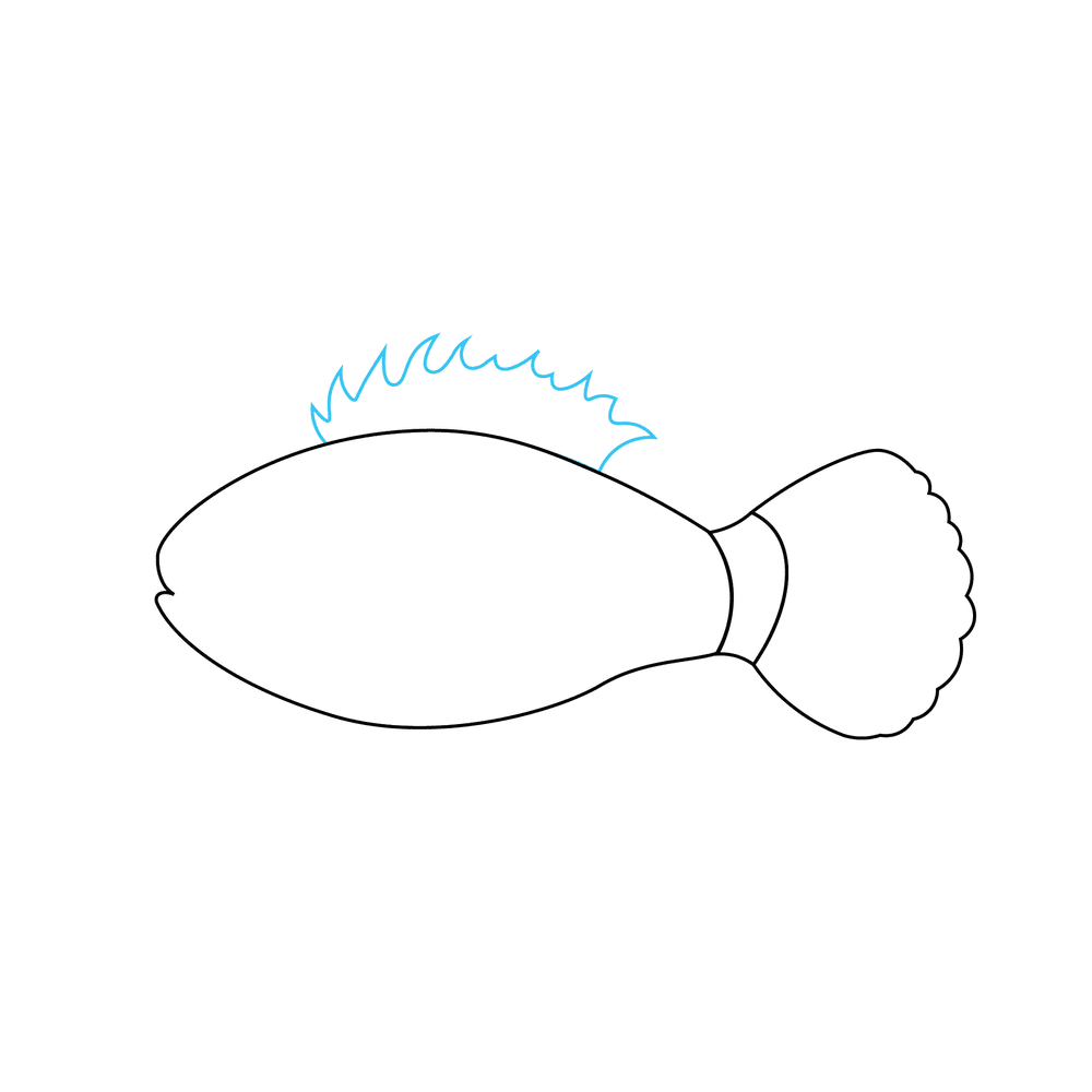 How to Draw A Fish Step by Step Step  3