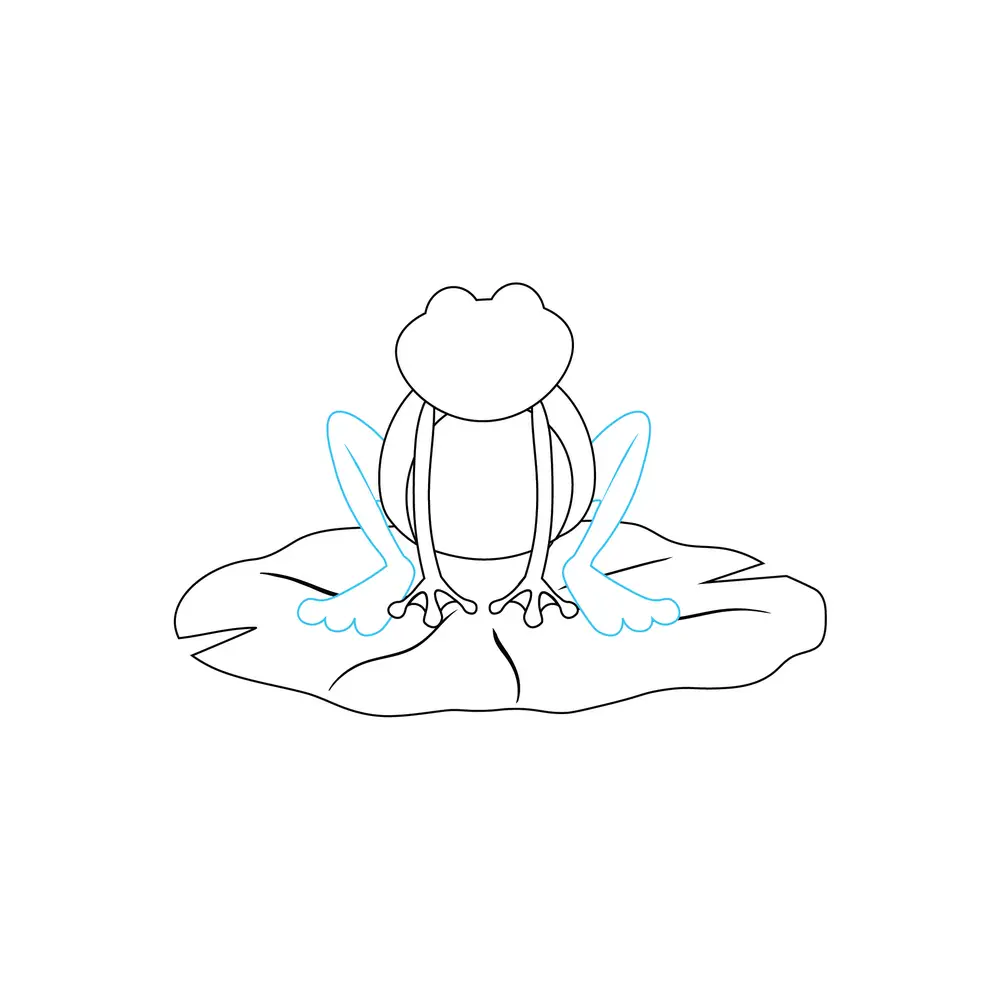 How to Draw A Frog Step by Step Step  7