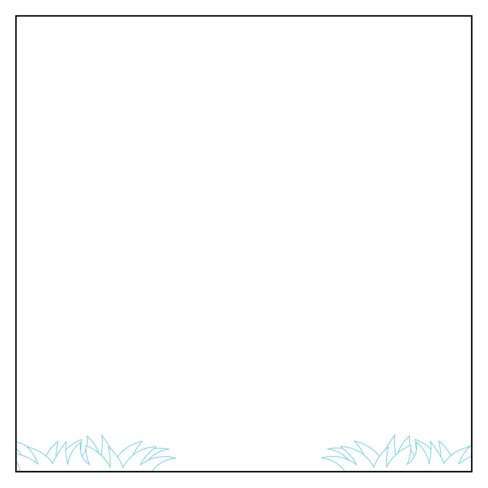 How To Draw A Garden Step By Step