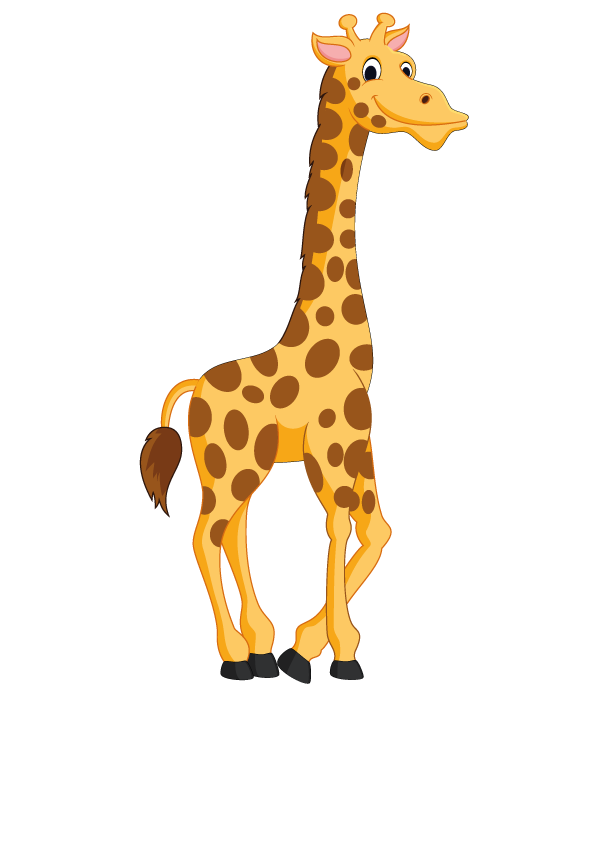How to Draw A Giraffe Step by Step Printable
