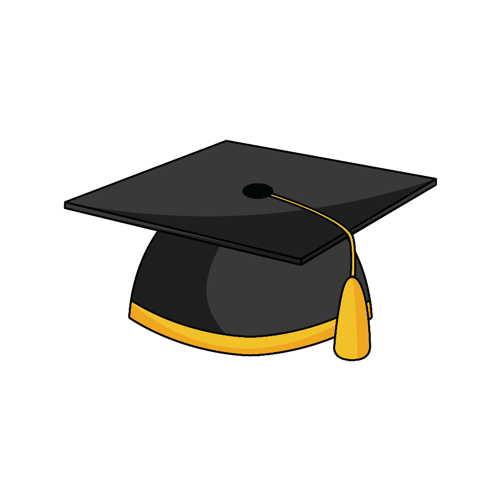 How to Draw A Graduation Cap Step by Step Thumbnail