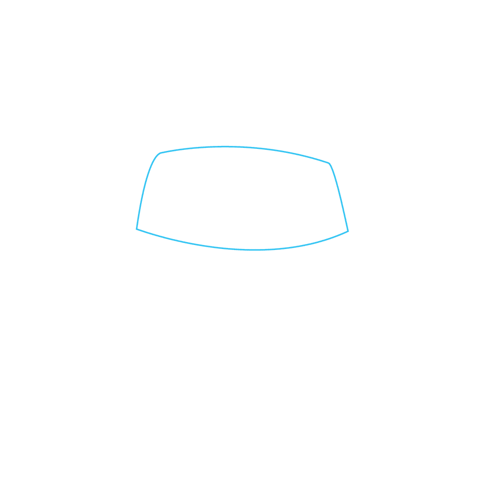 How to Draw A Hat Step by Step Step  1