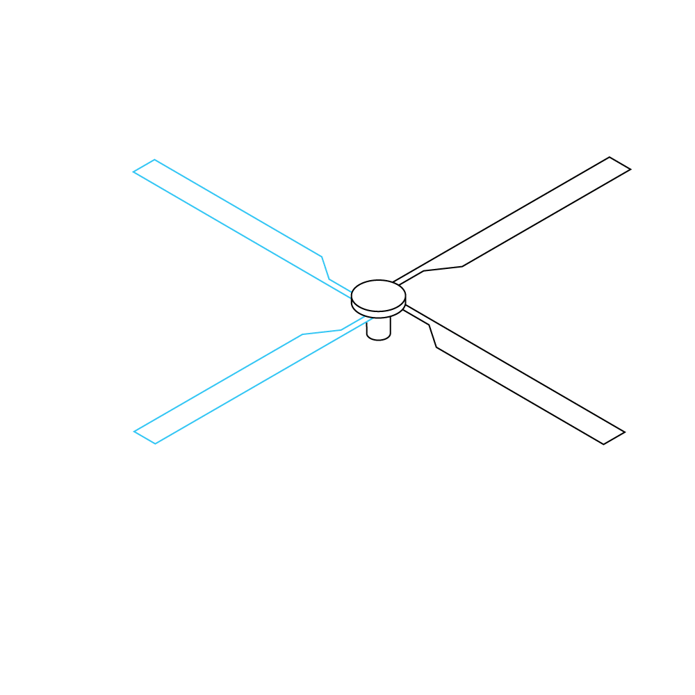 How to Draw A Helicopter Step by Step Step  3