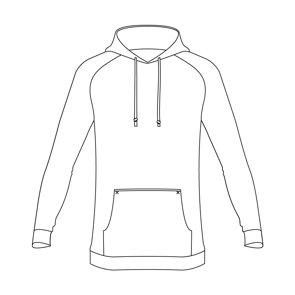 How to Draw A Hoodie Step by Step Step  10