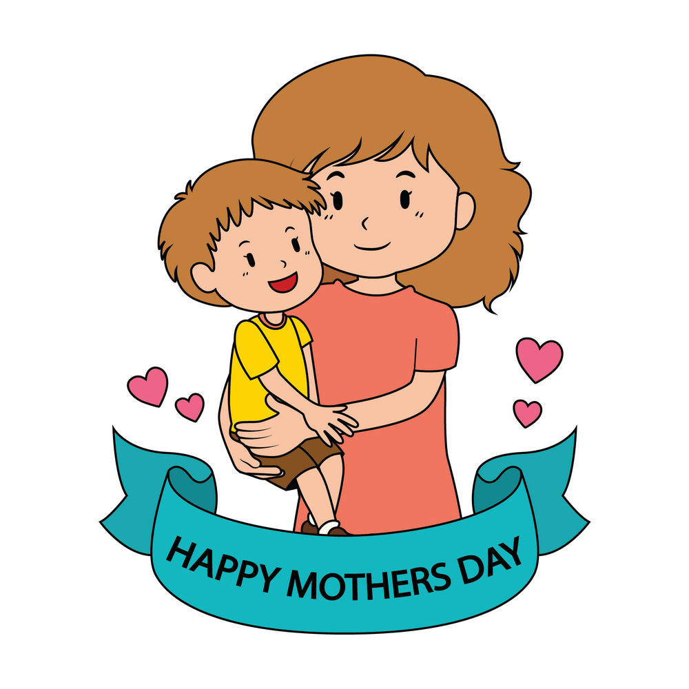 How to Draw A Mothers Day Step by Step Step  11