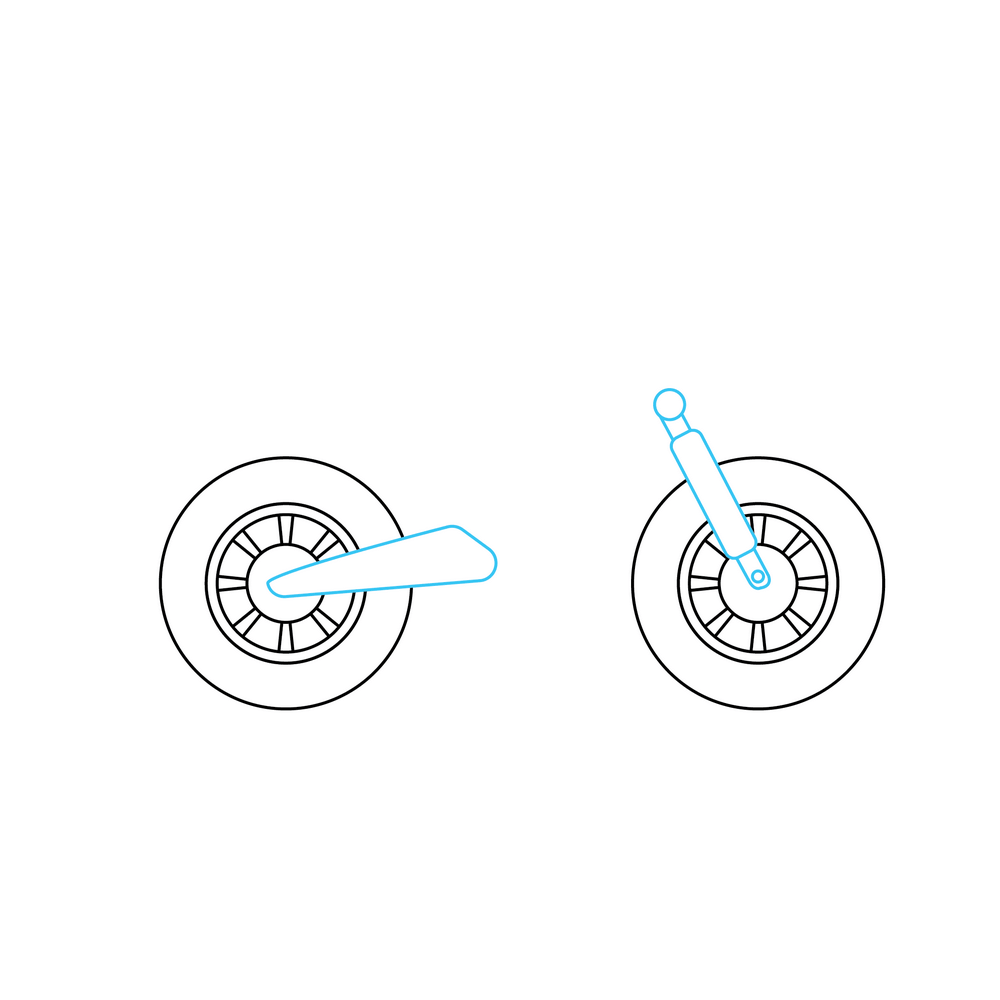 How to Draw A Motorcycle Step by Step Step  4