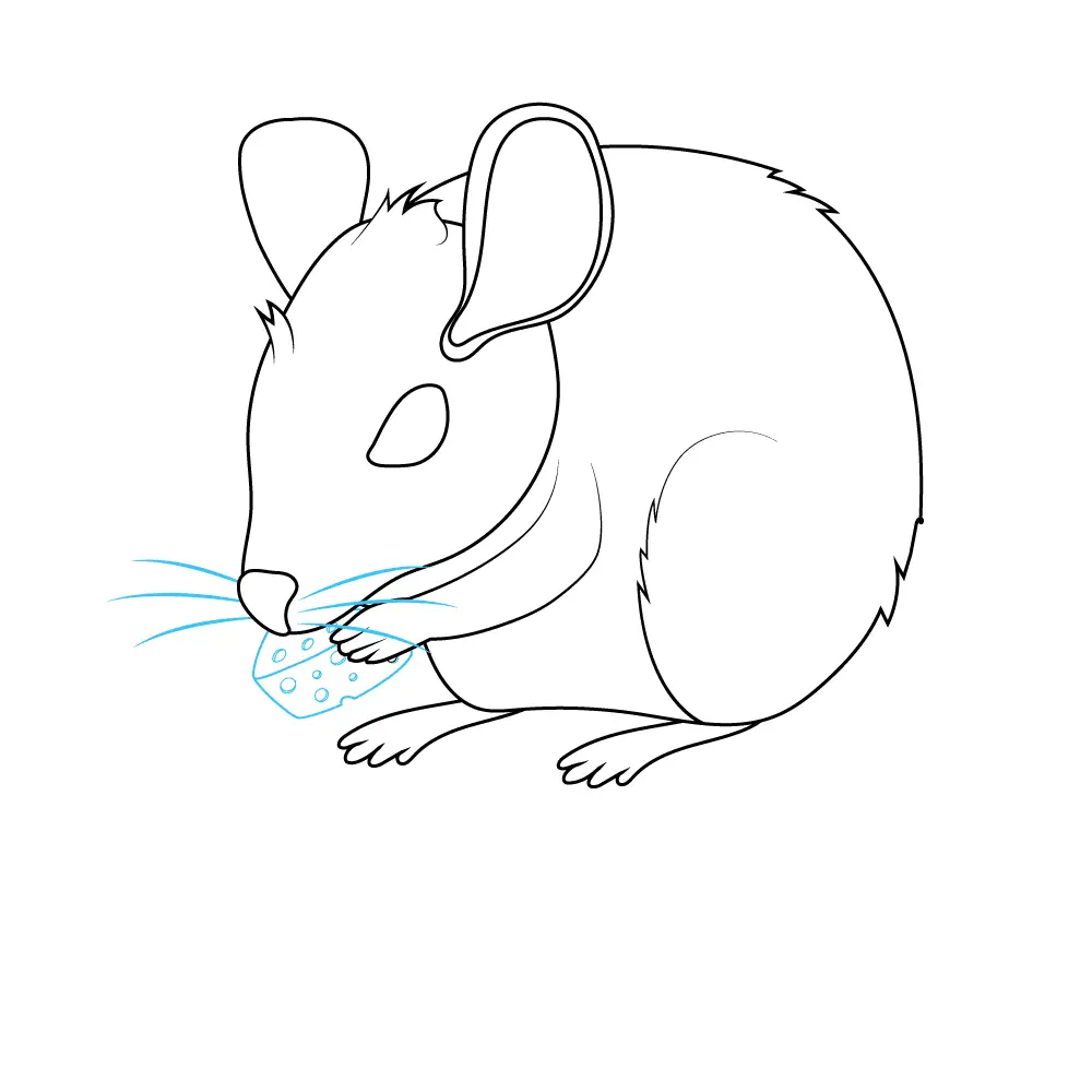 How to Draw A Mouse Step by Step Step  8