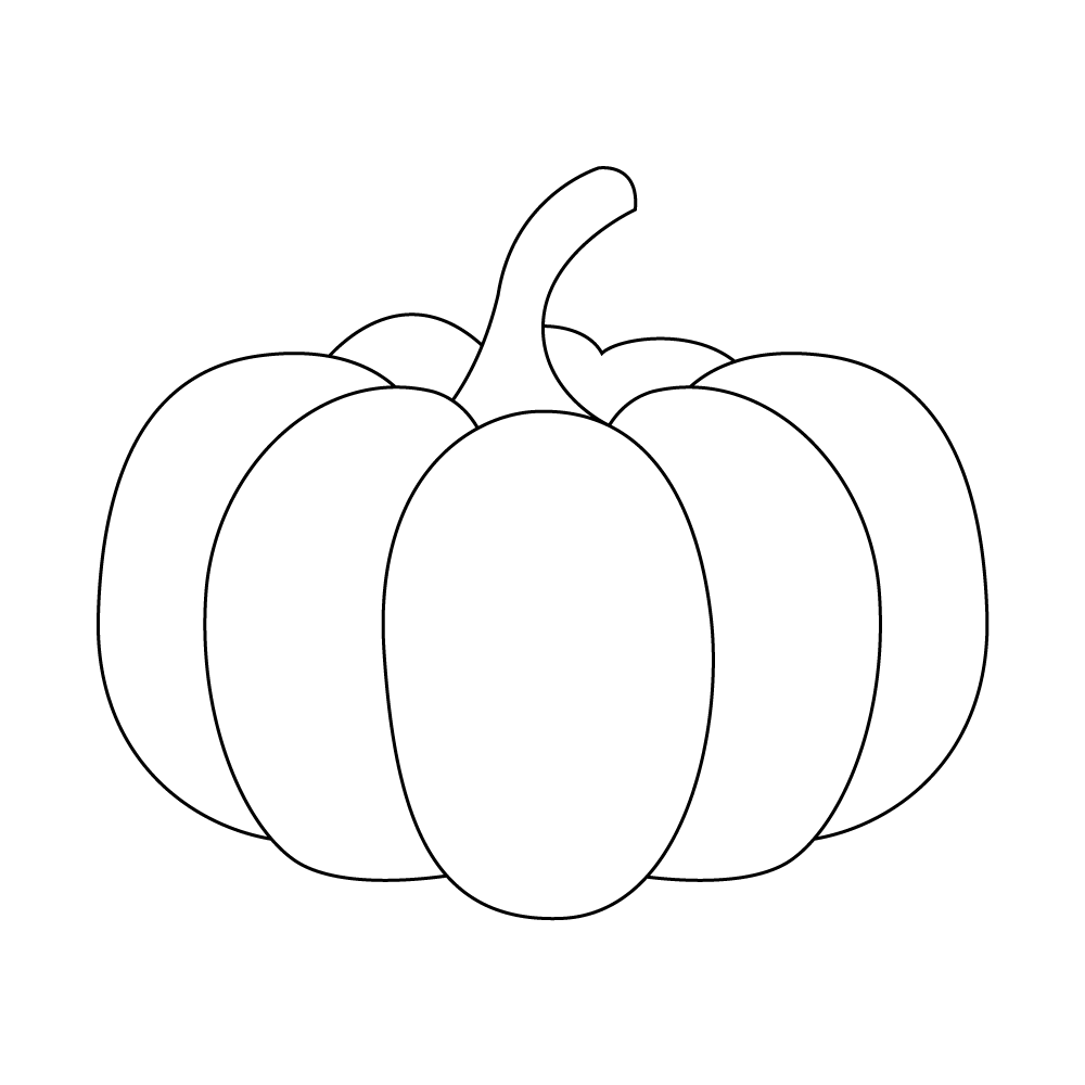 How to Draw A Pumpkin Step by Step Step  10
