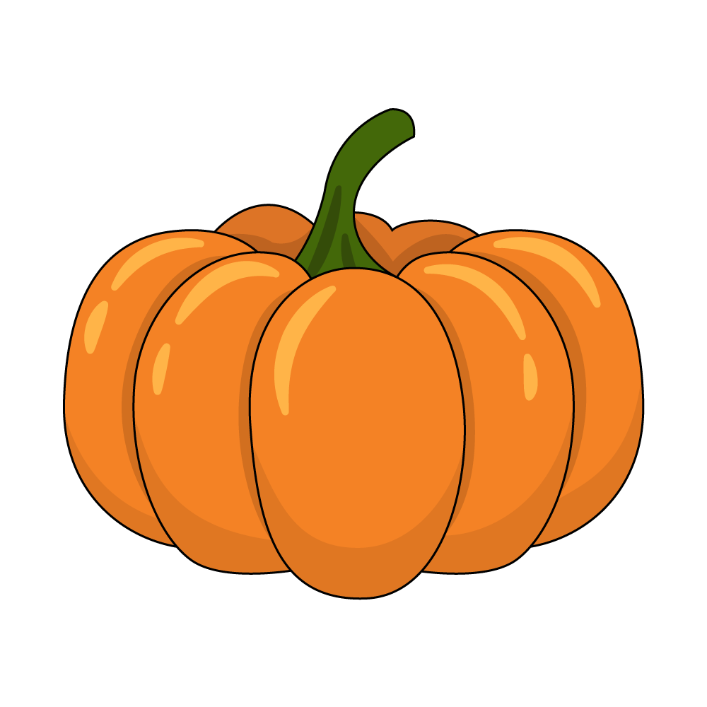How to Draw A Pumpkin Step by Step Step  11