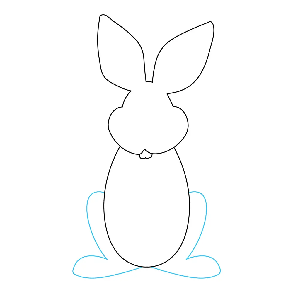 How to Draw A Rabbit Step by Step Step  3