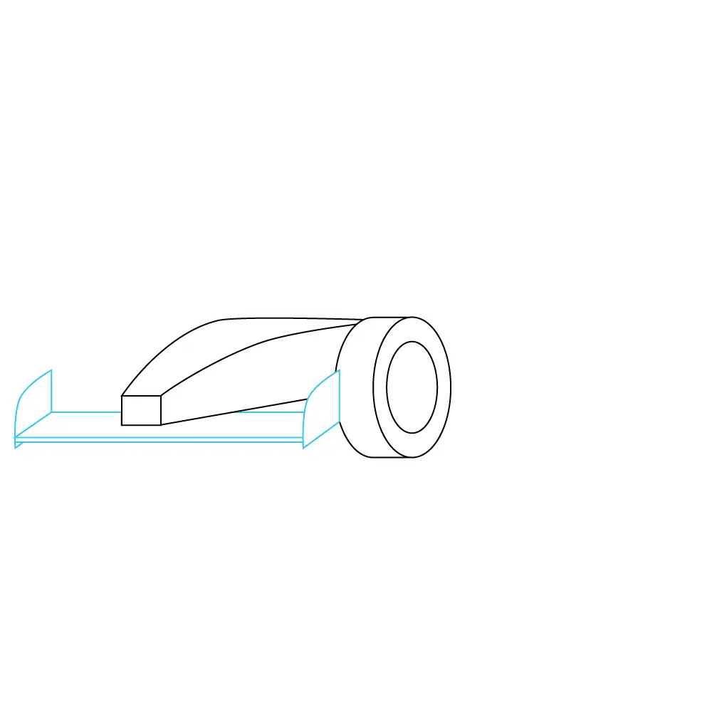 How to Draw A Race Car Step by Step Step  3