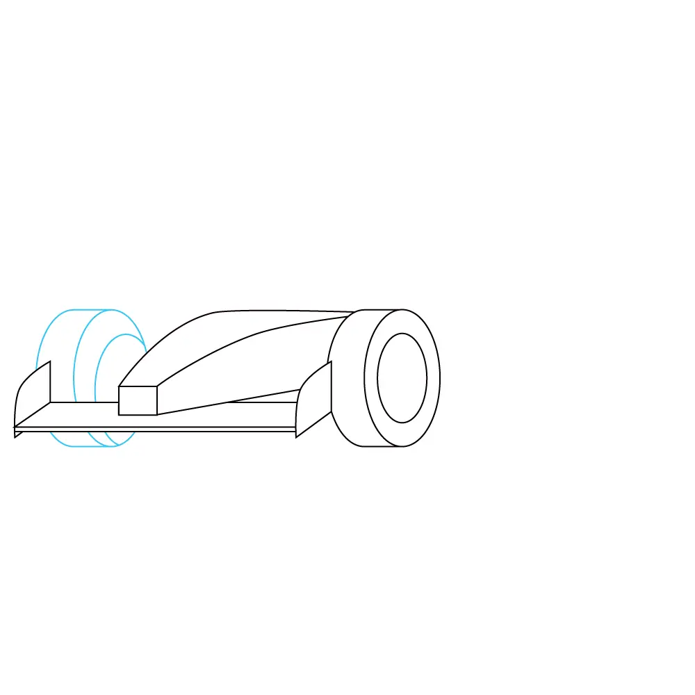 How to Draw A Race Car Step by Step Step  4