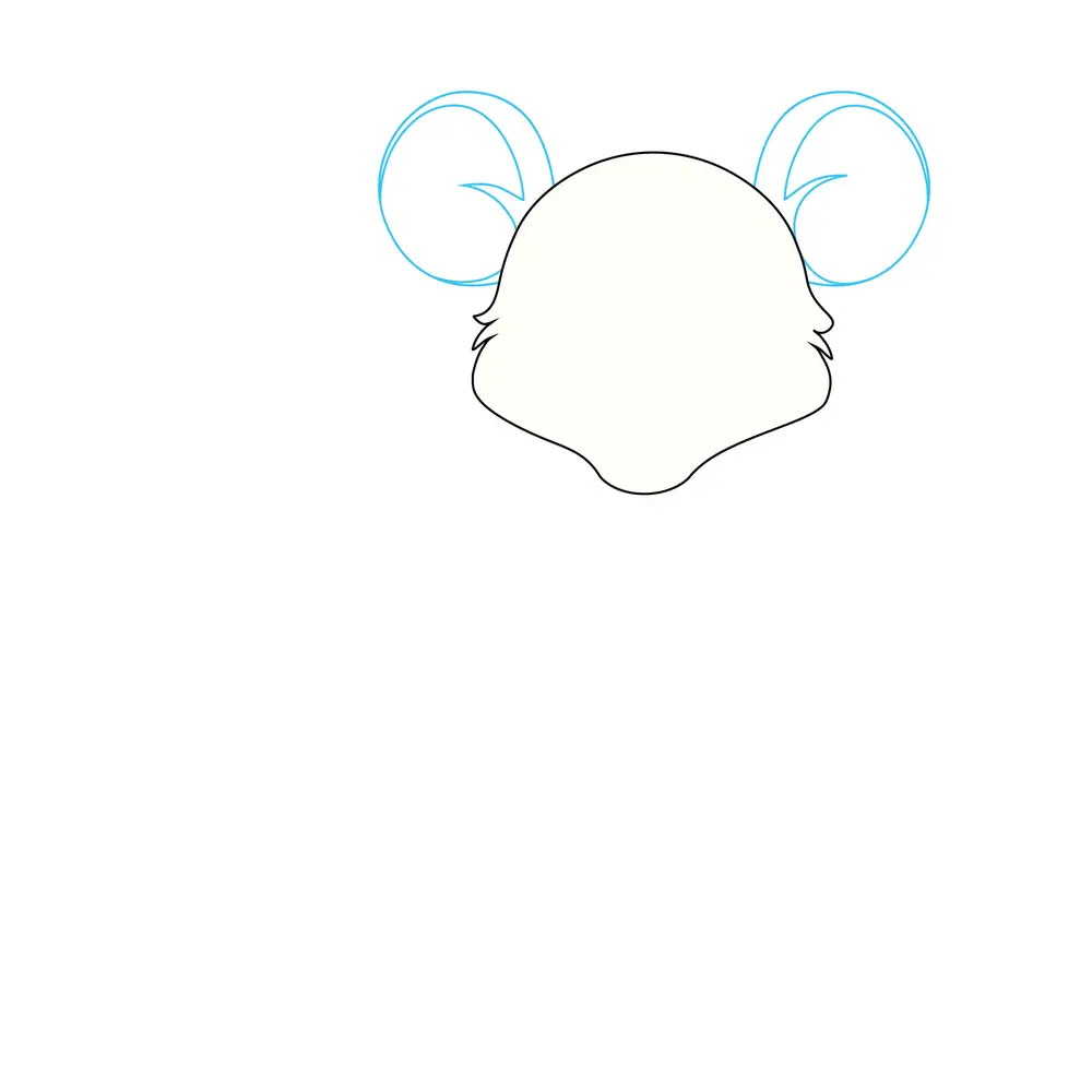How to Draw A Rat Step by Step Step  2
