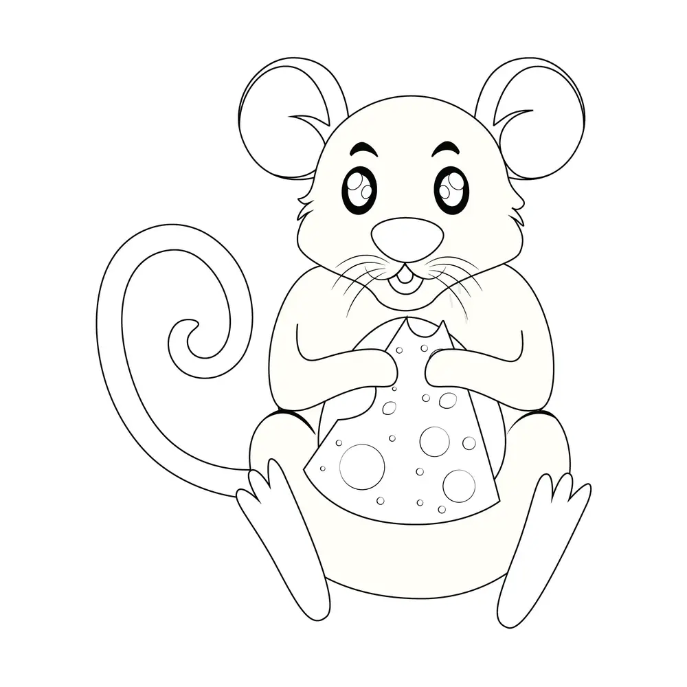 How to Draw A Rat Step by Step Step  9